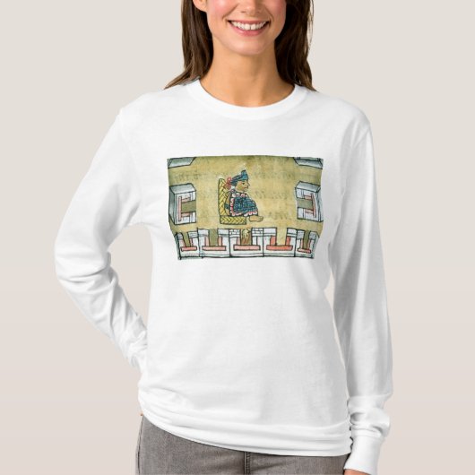 Montezuma II uit de "Florentijnse Codex" T-shirt (Voorkant)