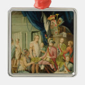 Montezuma Metalen Ornament (Voorkant)