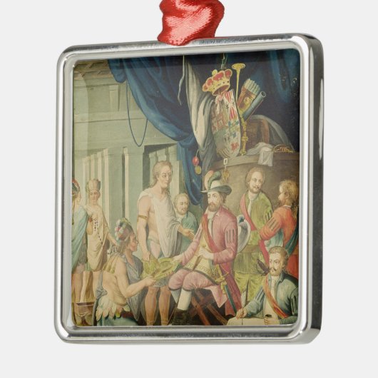 Montezuma Metalen Ornament (Links)