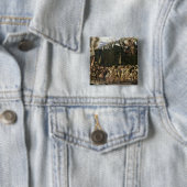 Montezuma Vierkante Button 5,1 Cm (In situ)