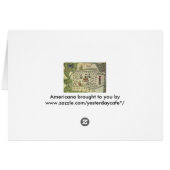 Montezuma's Aztec Empire, Antiek Wereldkaart, 1577 (Achterkant Horizontaal)