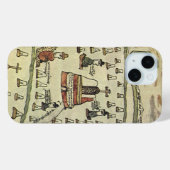 Montezuma's Aztec Empire, Antiek Wereldkaart, 1577 Case-Mate iPhone Case (Achterkant (horizontaal))