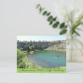 Montezuma's Well Cliff Dwellings Arizona Post Card Briefkaart (Staand voorkant)
