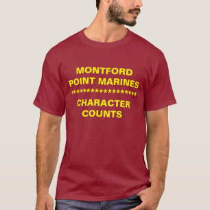 MONTFORD PUNT MARINES CHARACT... T-SHIRT