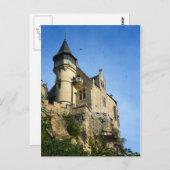 Montfort castle, Dordogne, Frankrijk Briefkaart (Voorkant / Achterkant)