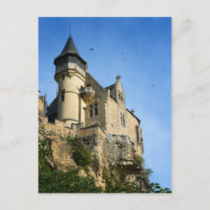 Montfort castle, Dordogne, Frankrijk Briefkaart
