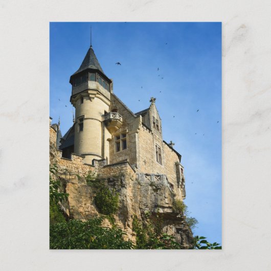 Montfort castle, Dordogne, Frankrijk Briefkaart (Voorkant)