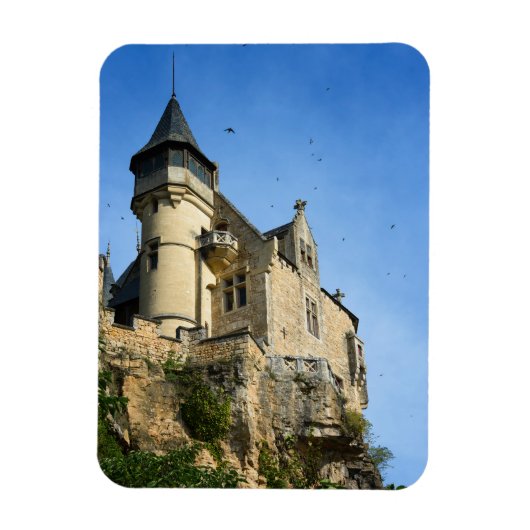 Montfort castle, Dordogne, Frankrijk Magneet (Verticaal)