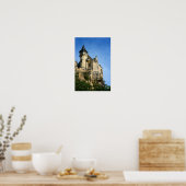 Montfort castle, Dordogne, Frankrijk Poster (Keuken)