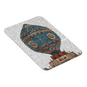 Montgolfier Aerostatque Hot Air ballon Magneet (Rechterzijde)