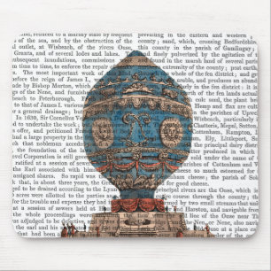 Montgolfier Aerostatque Hot Air ballon Muismat