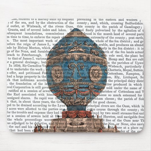 Montgolfier Aerostatque Hot Air ballon Muismat (Voorkant)