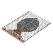 Montgolfier Aerostatque Hot Air ballon Notitieboek (Linkerzijde)