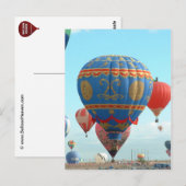 Montgolfier Briefkaart (Voorkant / Achterkant)