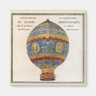 Montgolfier Brothers Hete Luchtballon Magneet