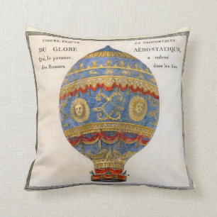 Montgolfier Brothers Hot Air ballon Kussen