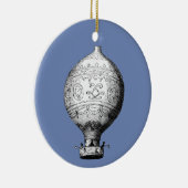 Montgolfier  Hot Air ballon Keramisch Ornament (Rechts)