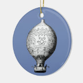 Montgolfier  Hot Air ballon Keramisch Ornament (Links)