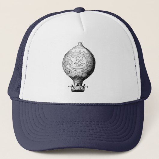 Montgolfier Hot Air ballon Trucker Pet (Voorkant)