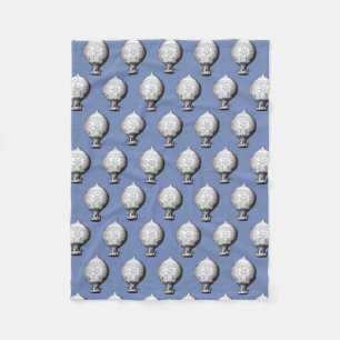 Montgolfier  Hot Air ballonpatroon Fleece Deken