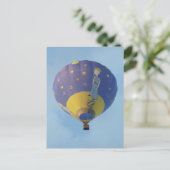 Montgolfiere - Hot air ballon - Petit Prince Briefkaart (Staand voorkant)