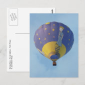 Montgolfiere - Hot air ballon - Petit Prince Briefkaart (Voorkant / Achterkant)