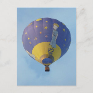 Montgolfiere - Hot air ballon - Petit Prince Briefkaart