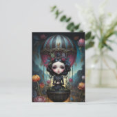 Montgolfire Briefkaart (Staand voorkant)