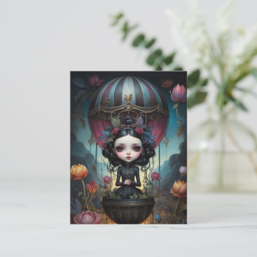 Montgolfire Briefkaart (Staand voorkant)