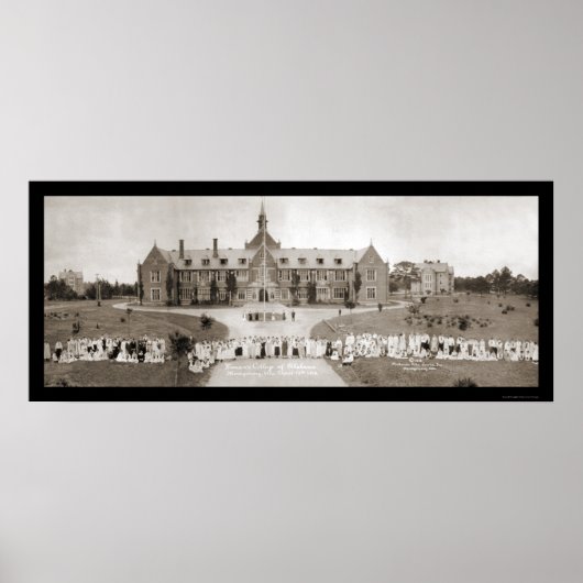 Montgomery, AL Womans Photo 1918 Poster (Voorkant)