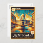 Montgomery, Alabama |  Briefkaart (Voorkant / Achterkant)