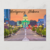 Montgomery Alabama Briefkaart (Voorkant)