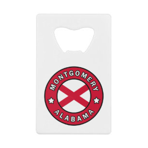 Montgomery Alabama Creditkaart Flessenopener