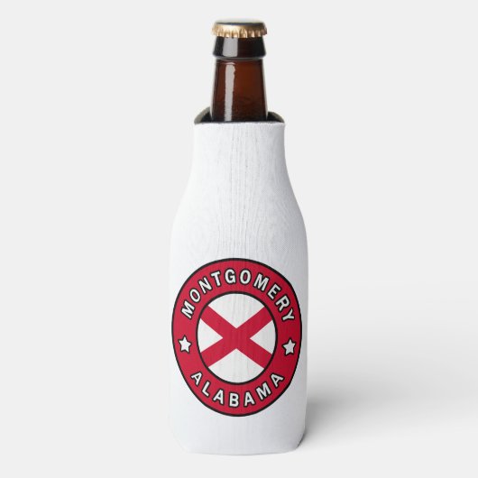 Montgomery Alabama Flesjeskoeler (Fles Voorkant)