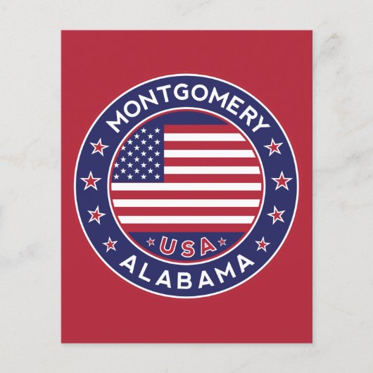 Montgomery, Alabama Flyer (Voorkant)