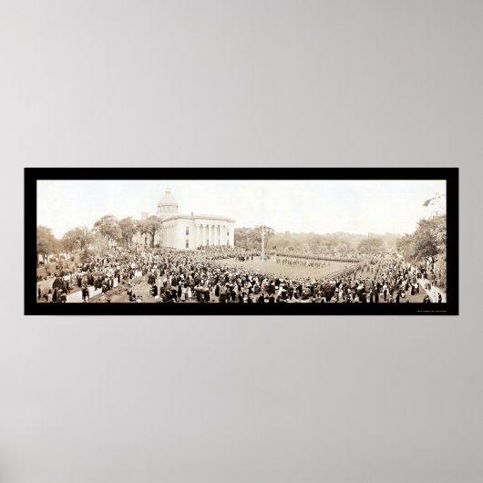 Montgomery, Alabama Foto 1918 Poster (Voorkant)