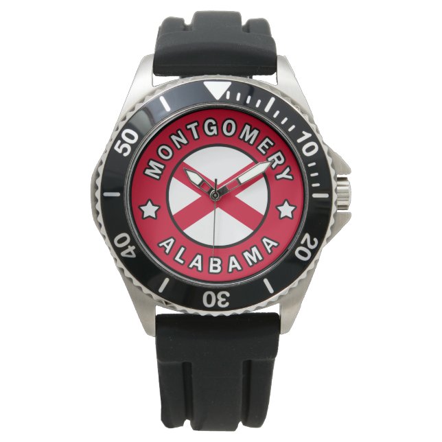 Montgomery Alabama Horloge (Voorkant)