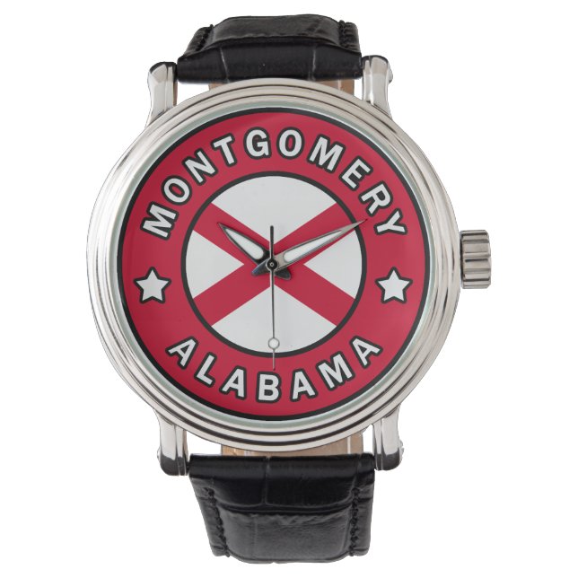 Montgomery Alabama Horloge (Voorkant)