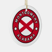 Montgomery Alabama Keramisch Ornament (Rechts)