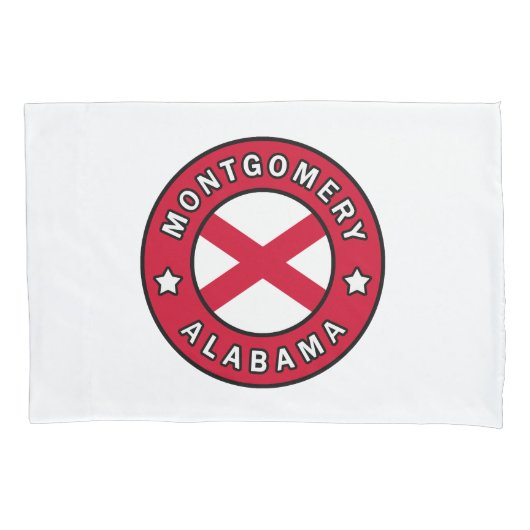 Montgomery Alabama Kussensloop (Voorkant)