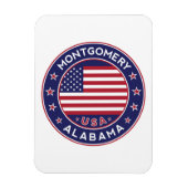 Montgomery, Alabama Magneet (Verticaal)