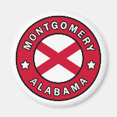 Montgomery Alabama Magneet (Voorkant)