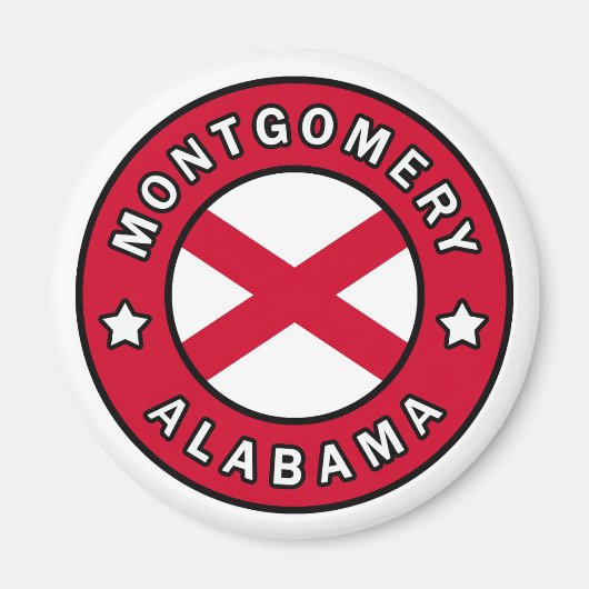 Montgomery Alabama Magneet (Voorkant)