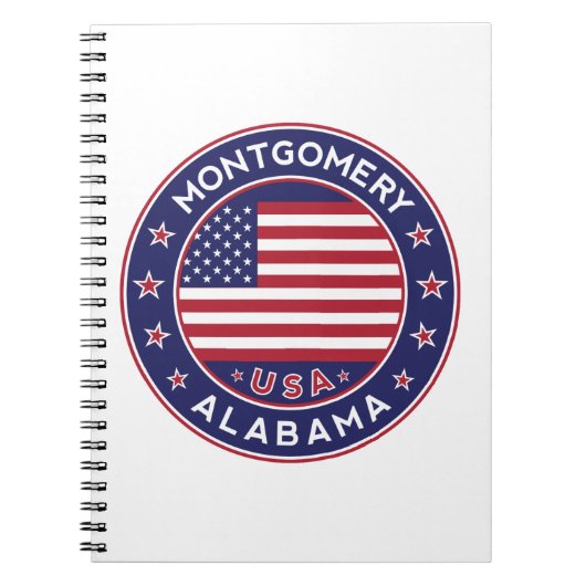 Montgomery, Alabama Notitieboek (Voorkant)