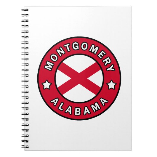 Montgomery Alabama Notitieboek (Voorkant)