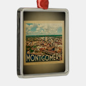 Montgomery Alabama Ornament Vintage Travel (Rechts)
