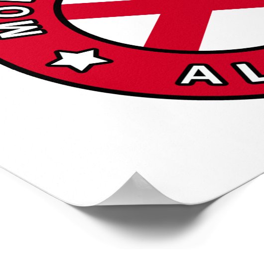 Montgomery Alabama Poster (Hoek)