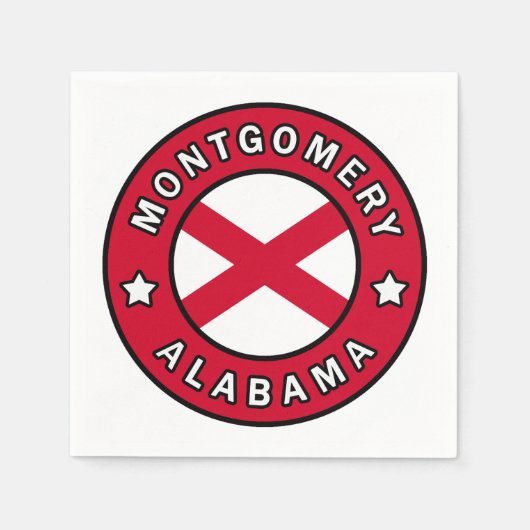 Montgomery Alabama Servet (Voorkant)
