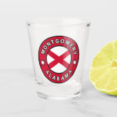 Montgomery Alabama Shot Glas (Voorkant)