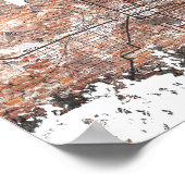 MONTGOMERY, ALABAMA SKYLINE - Poster (Hoek)